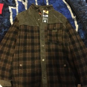 military flannel jacket